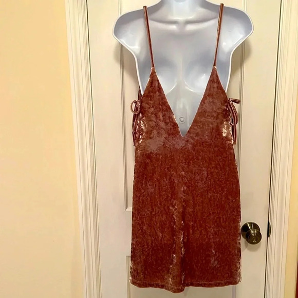 Crushed Velvety Top Sleeveless & Jogger Pants Lounge Wear Set Pink Medium L Y2K - Picture 6 of 17